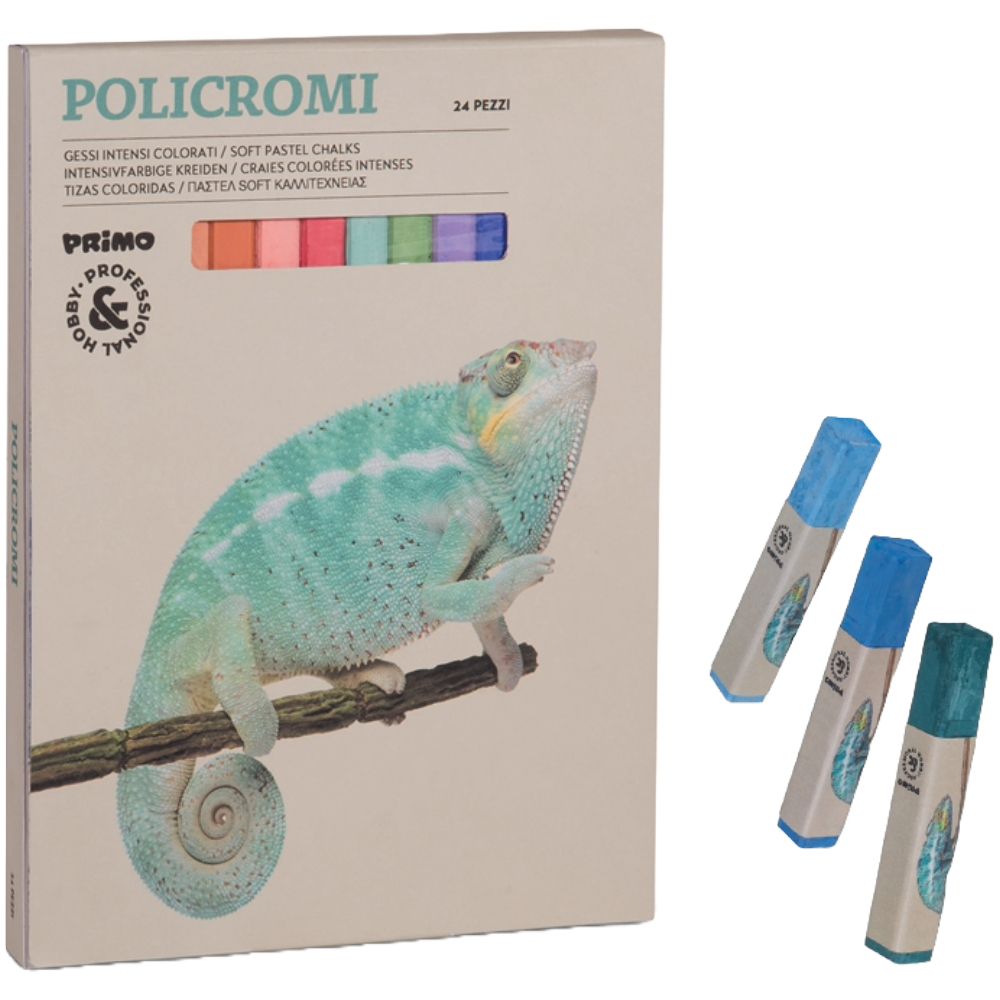 ΠΑΣΤΕΛ SOFT PASTEL/ΞΗΡΟ PRIMO ΣΕΤΙ 24 ΧΡΩΜΑΤΩΝ CMP 021GC24I