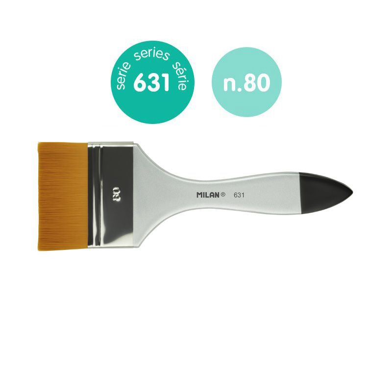 ΠΙΝΕΛΑΣΑ ΠΛΑΚΕ MILAN ΣΥΝΘΕΤΙΚΗ ΣΕΙΡΑ 631-80mm 0463180