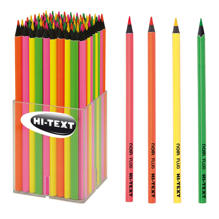ΜΟΛΥΒΙ HI-TEXT 066MF072BA NOIR FLUO ΧΡΩΜΑΤΩΝ (ΠΟΤΗΡΙ 72 ΤΕΜ.)