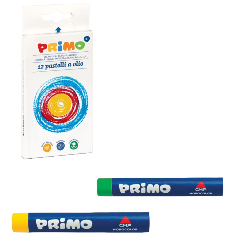 ΛΑΔΟΠΑΣΤΕΛ PRIMO ΠΛΑΣΤΙΚΟ ΣΕΤ 12 ΧΡΩΜΑΤΩΝ CMP * CN * 080PO12