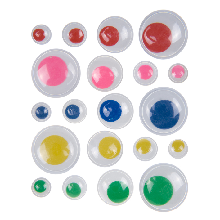 ΜΑΤΑΚΙΑ ΧΡΩΜΑΤΙΣΤΑ 20/15/10/8 MM (ΣΕΤ=75 ΤΕΜ.) ΑΥΤΟΚΟΛΛΗΤΑ I-MONDI 10030902