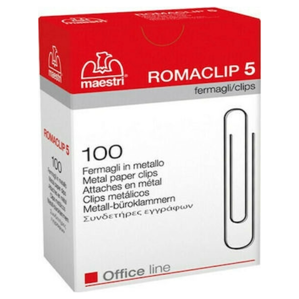 ΣΥΝΔΕΤΗΡΕΣ ROMACLIP N.5 ΚΟΥΤΙ 100 ΤΕΜ. ROMEO MAESTRI 1092105