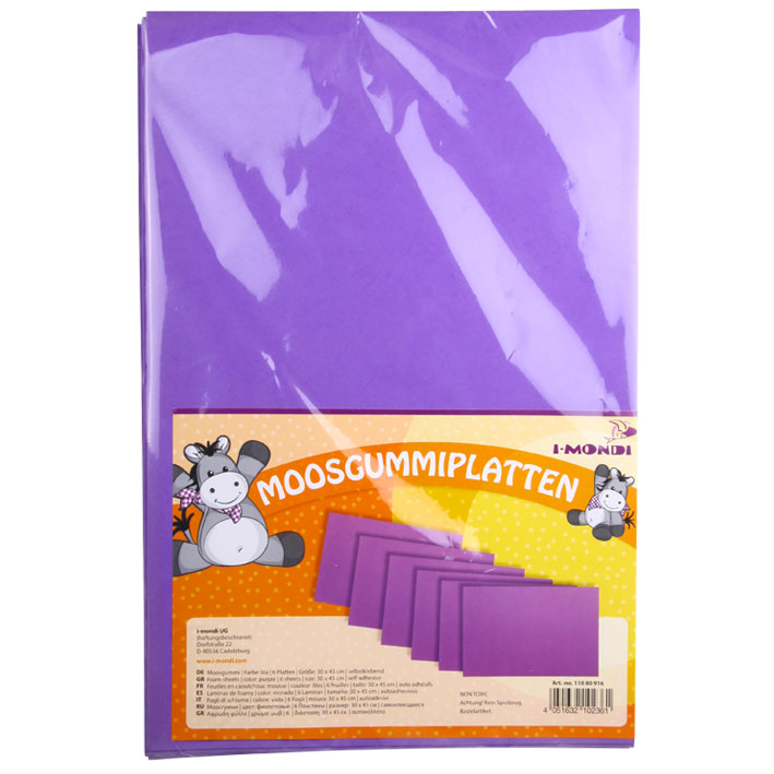 ΑΦΡΩΔΗ ΦΥΛΛΑ Α3 30X40 I-MONDI 110809xx ΑΥΤΟΚΟΛΛΗΤΑ (ΣΕΤ 6 ΦΥΛΛΩΝ)