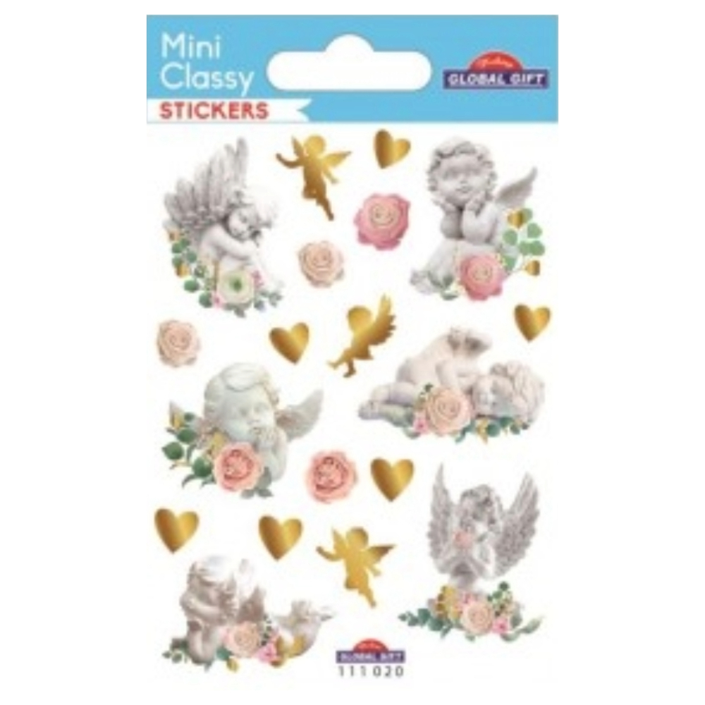 STICKERS GLOBAL GIFT 111020 MINI CLASSY 7X10CM