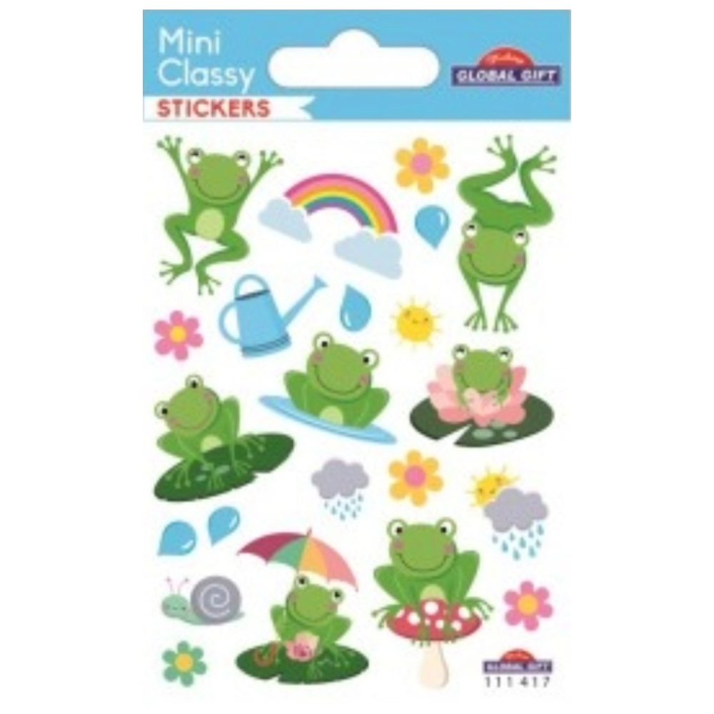 STICKERS GLOBAL GIFT 111417 MINI CLASSY 7X10CM