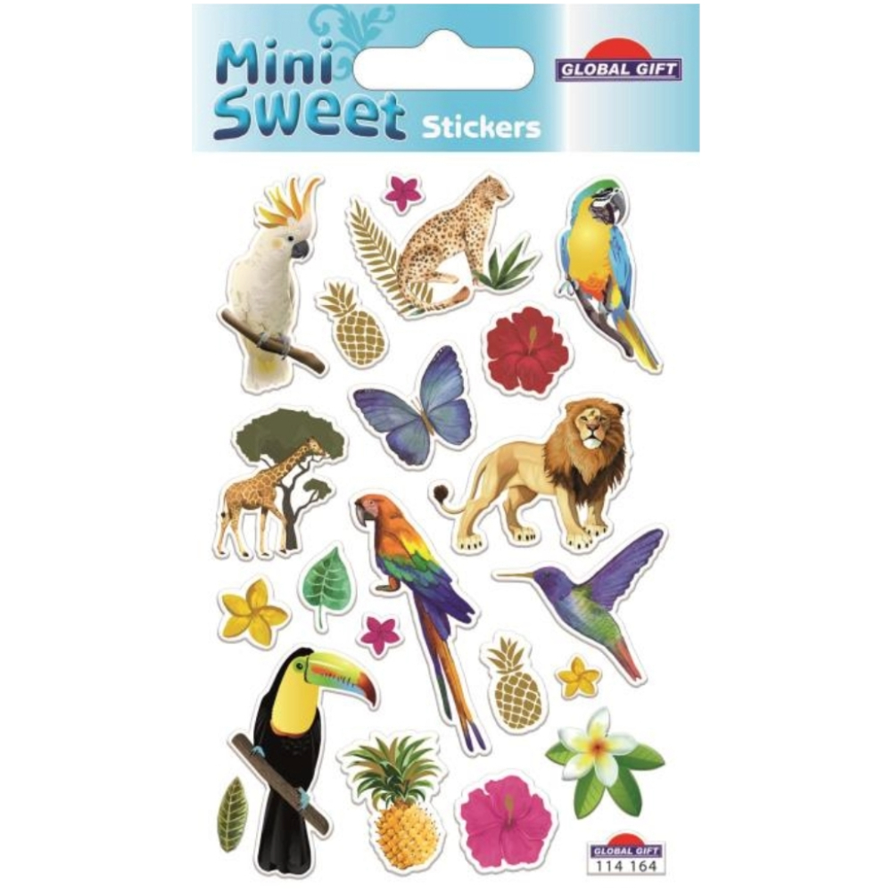 STICKERS GLOBAL GIFT 114164 MINISWEET 8X12CM