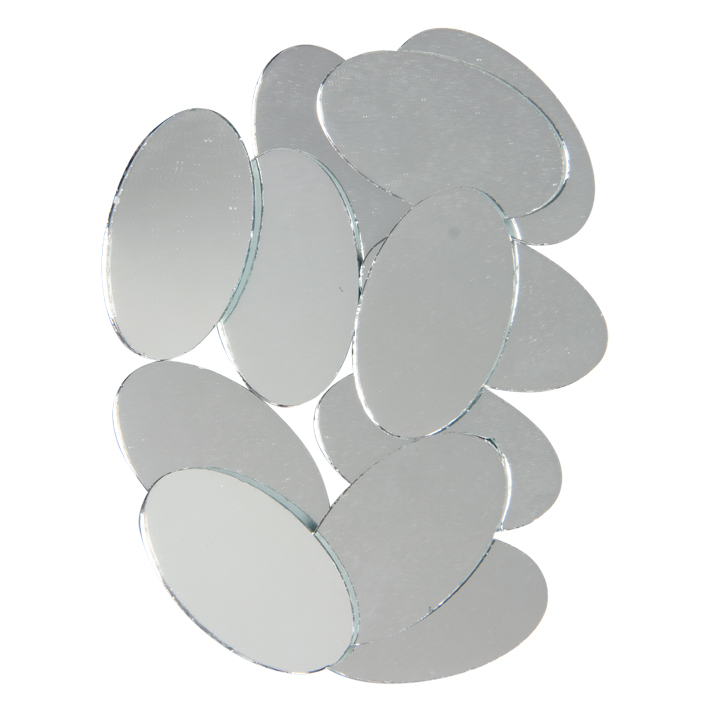 ΚΑΘΡΕΦΤΕΣ ΟΒAΛ (10 ΤΕΜ.) ΜΕΓΕΘΟΣ 35 X 20 MM I-MONDI 11450001