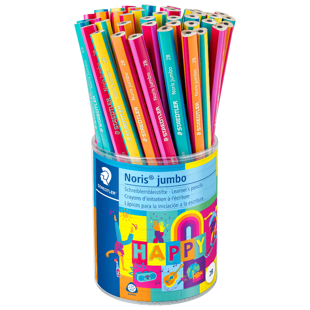 ΜΟΛΥΒΙ STAEDTLER NORIS TRIPLUS 119 JUMBO HAPPY (ΣΕΤ=48 ΤΜΧ.) 119 KP48HA