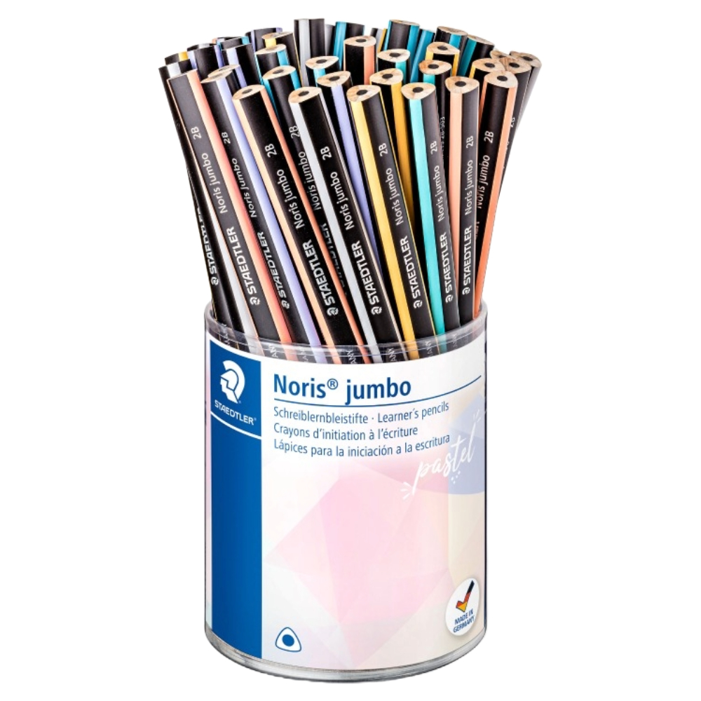 ΜΟΛΥΒΙ STAEDTLER NORIS TRIPLUS 119 JUMBO PASTEL (ΣΕΤ=48 ΤΜΧ.) 119 KP48PA