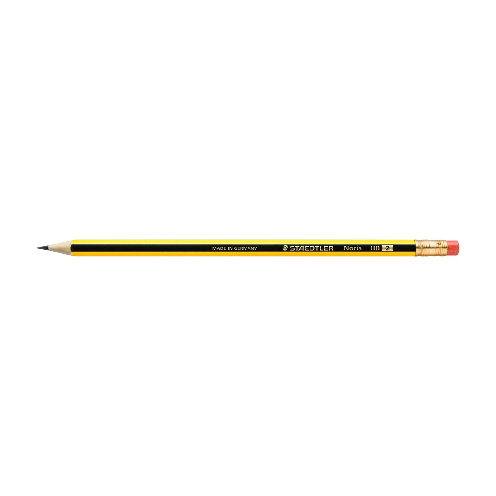 ΜΟΛΥΒΙ STAEDTLER NORIS 122-HB ΜΕ ΓΟΜΑ ΚΟΥΤΙ 12 ΤΕΜ. 122-HB