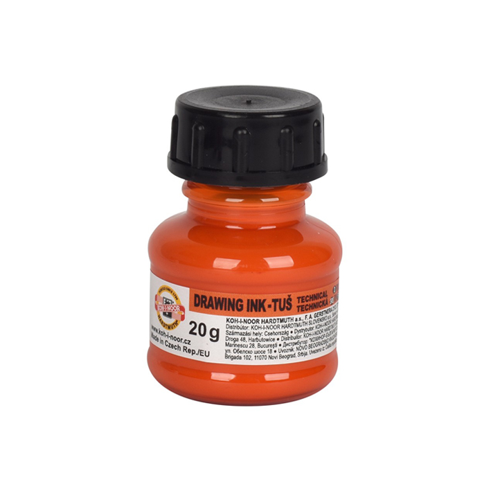 ΜΕΛΑΝΗ ΣΙΝΙΚΗ KOHINOOR 20 GR 141771 ΠΟΡΤΟΚΑΛΙ