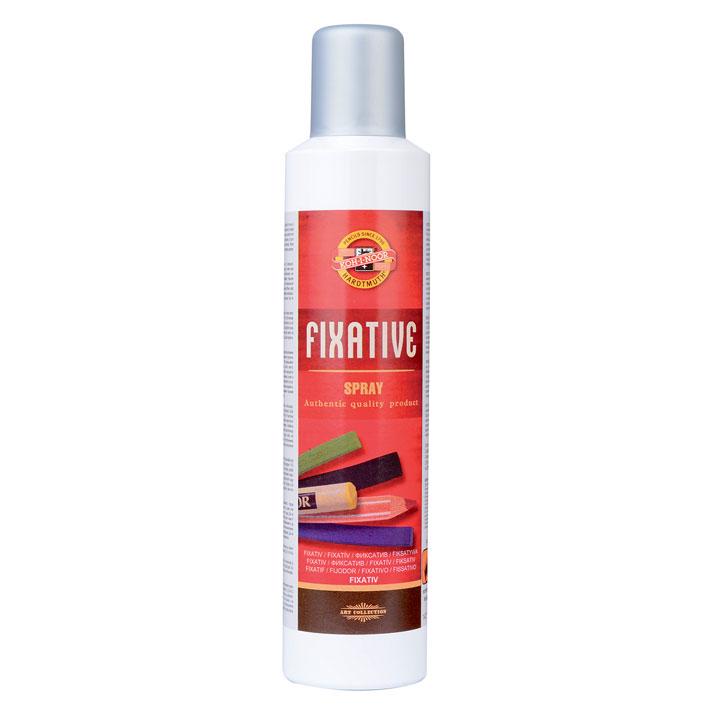 ΖΩΓΡΑΦΙΚΗΣ FIXATIVE ΣΠΡΕΙ KOHINOOR FOR CHARCOAL 300ML 142598