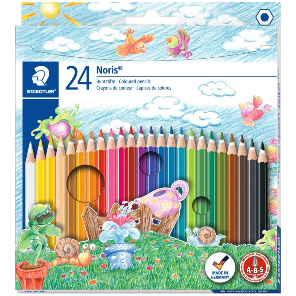 ΞΥΛΟΜΠΟΓΙΑ STAEDTLER 144-24 NORIS ΣΕΤ 24 ΧΡΩΜ. 144 NC24