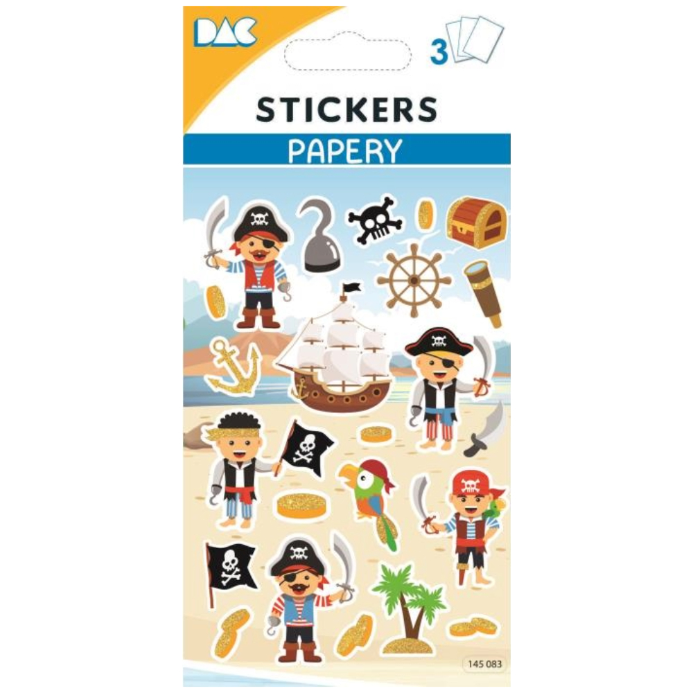 STICKERS GLOBAL GIFT 145083 PAPERY 8X13CM
