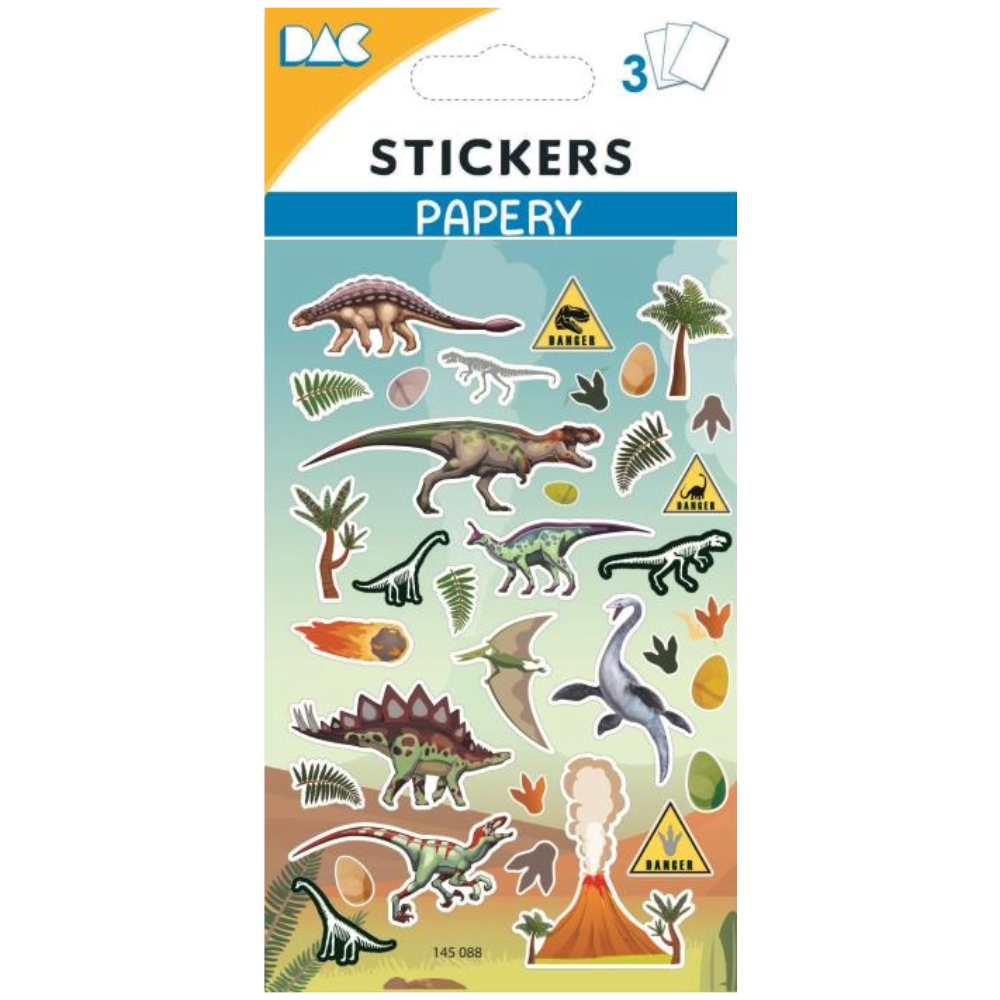 STICKERS GLOBAL GIFT 145088 PAPERY 8X13CM