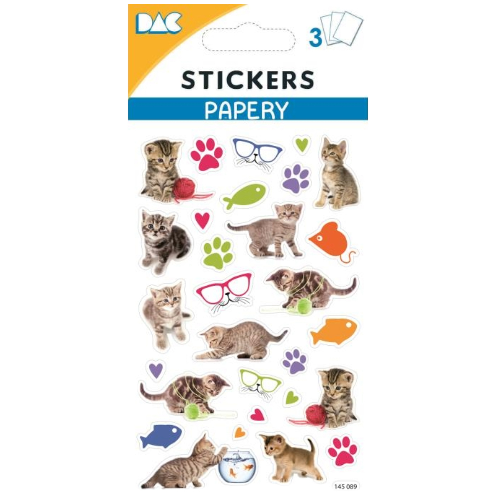STICKERS GLOBAL GIFT 145089 PAPERY 8X13CM