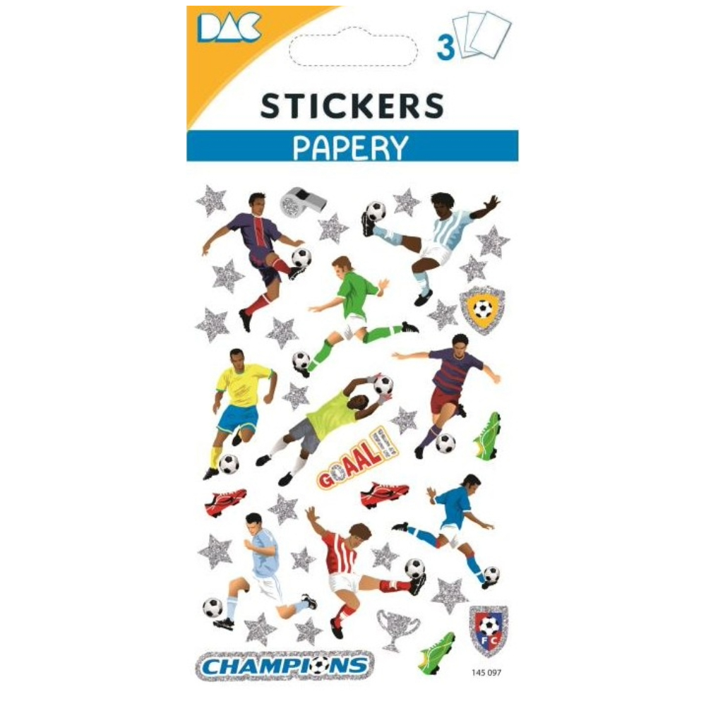 STICKERS GLOBAL GIFT 145097 PAPERY 8X13CM