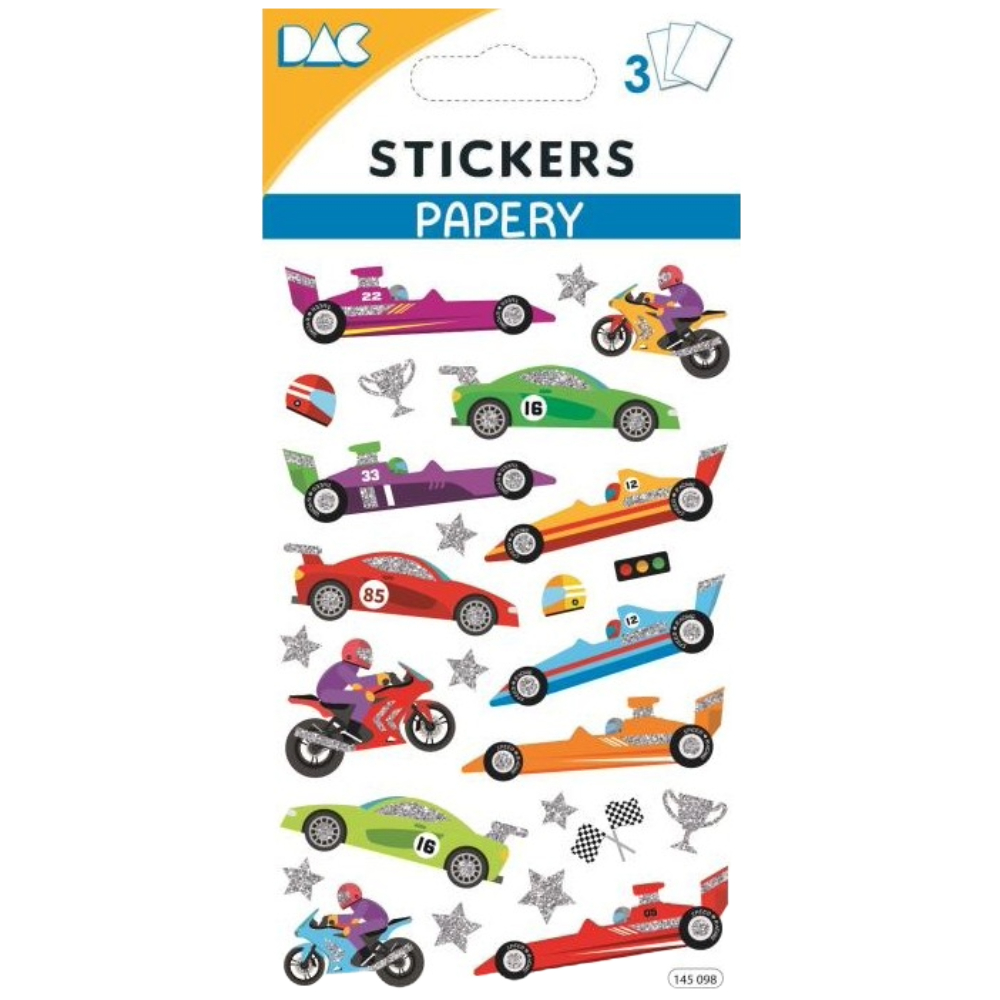 STICKERS GLOBAL GIFT 145098 PAPERY 8X13CM