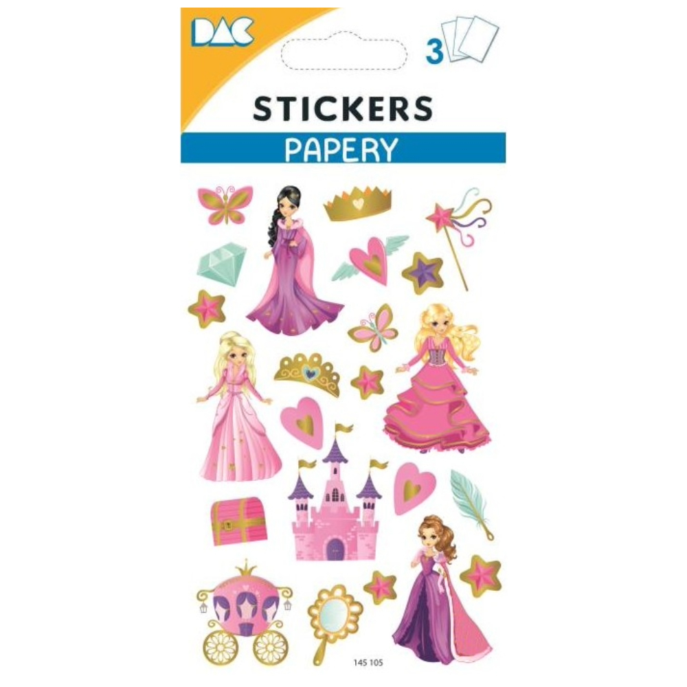 STICKERS GLOBAL GIFT 145105 PAPERY 8X13CM