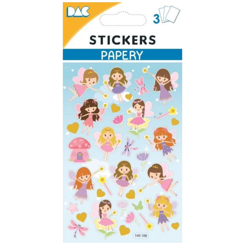 STICKERS GLOBAL GIFT 145106 PAPERY 8X13CM