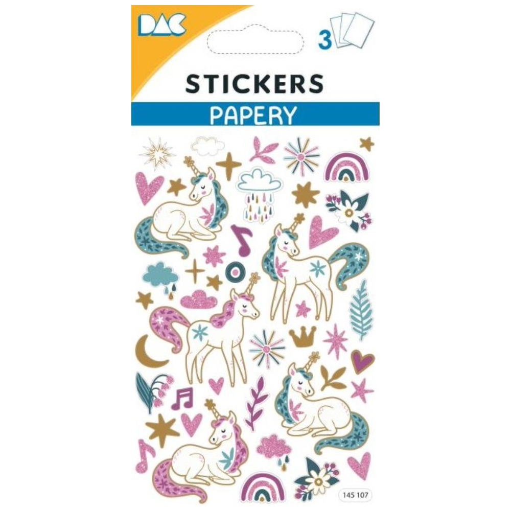STICKERS GLOBAL GIFT 145107 PAPERY 8X13CM