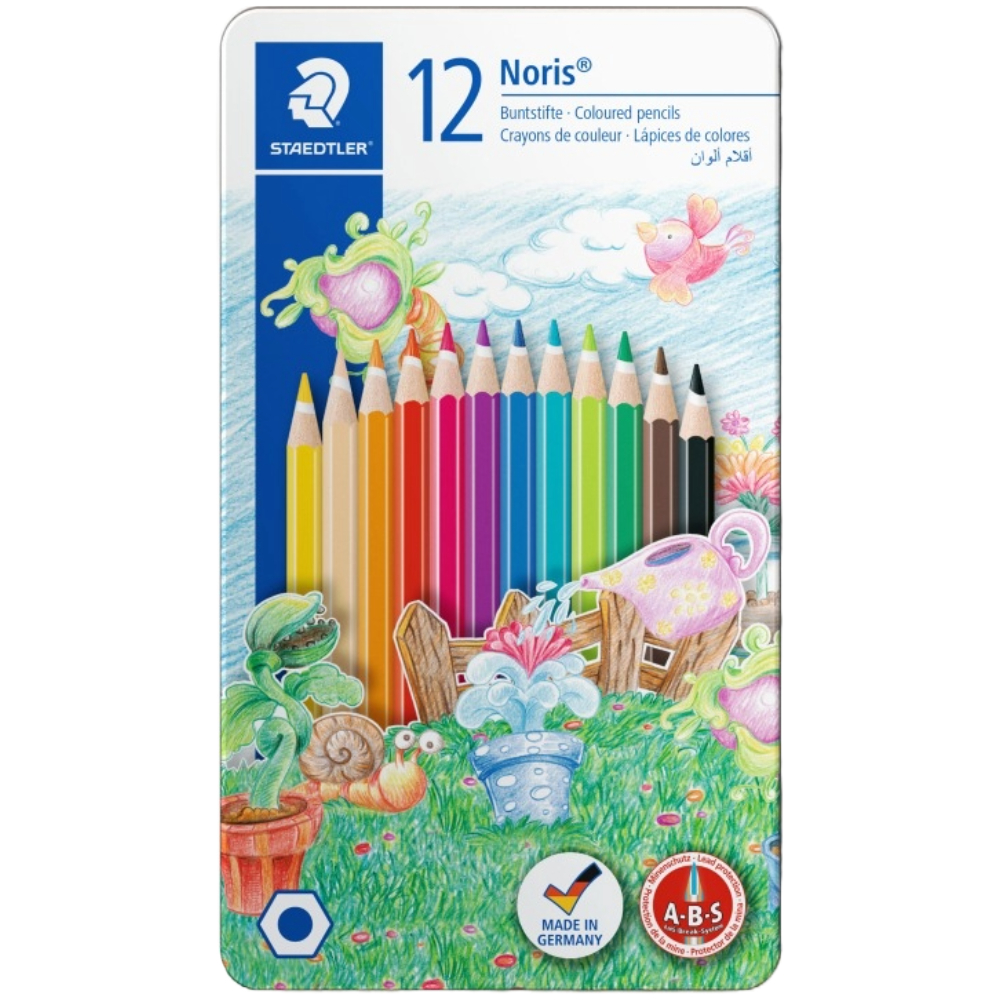 ΞΥΛΟΜΠΟΓΙΑ STAEDTLER METAL BOX ΣΕΤ 12 ΧΡΩΜ. 145 AM12