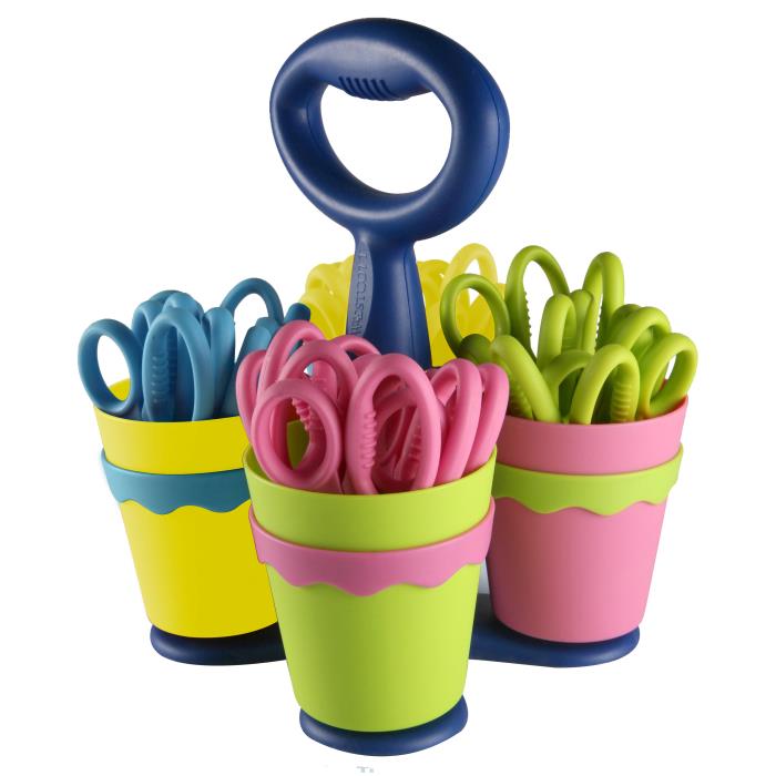 ΨΑΛΙΔΙ WESTCOTT ΣΧΟΛΙΚΟ 13CM ΜΕ ΑΝΤΙΒΑΚΤΗΡΙΑΚΗ ΠΡΟΣΤΑΣΙΑ (ΑΣΟΡΤΙ ΧΡΩΜΑΤΑ) 14756