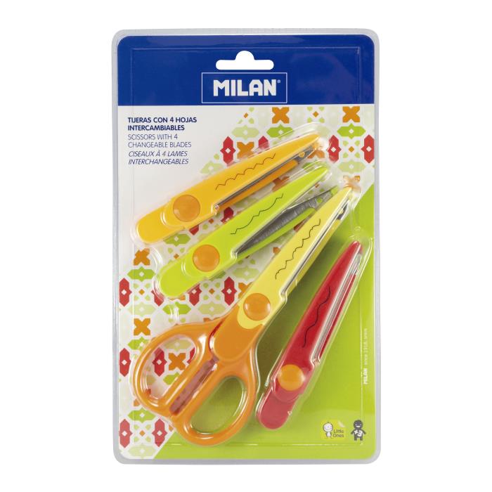 ΨΑΛΙΔΙ MILAN ΧΕΙΡΟΤΕΧΝΙΑΣ ΖΙΚ-ΖΑΚ +3 ΑΝΤΑΛΑΚΤΙΚΕΣ ΛΕΠΙΔΕΣ BLISTER 14930904