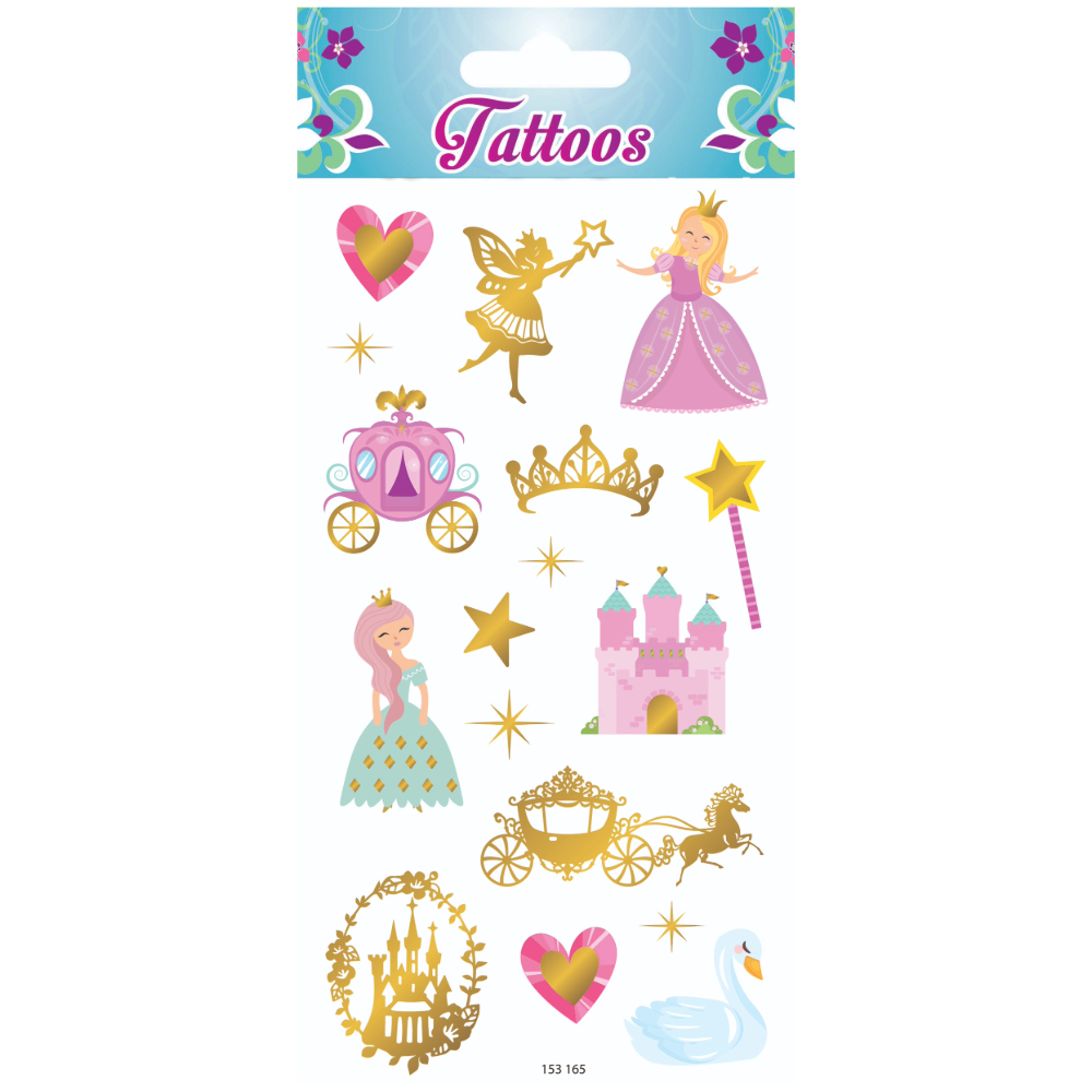 STICKERS GLOBAL GIFT 153165 TATOOS 9X15CM