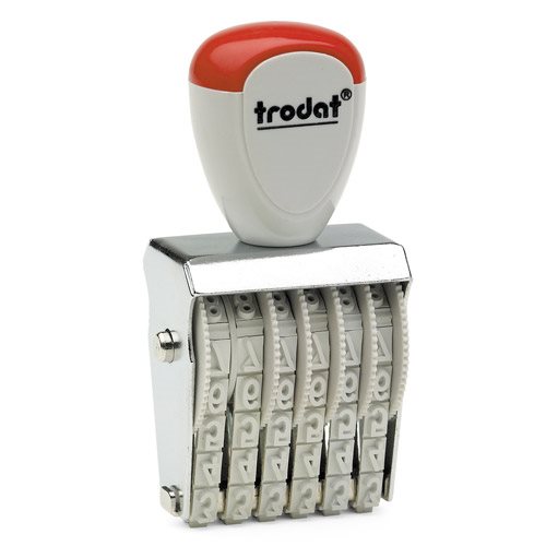 ΣΦΡΑΓΙΔΑ TRODAT ΑΡΙΘΜΩΝ 6 -5MM 1556 CLASSIC