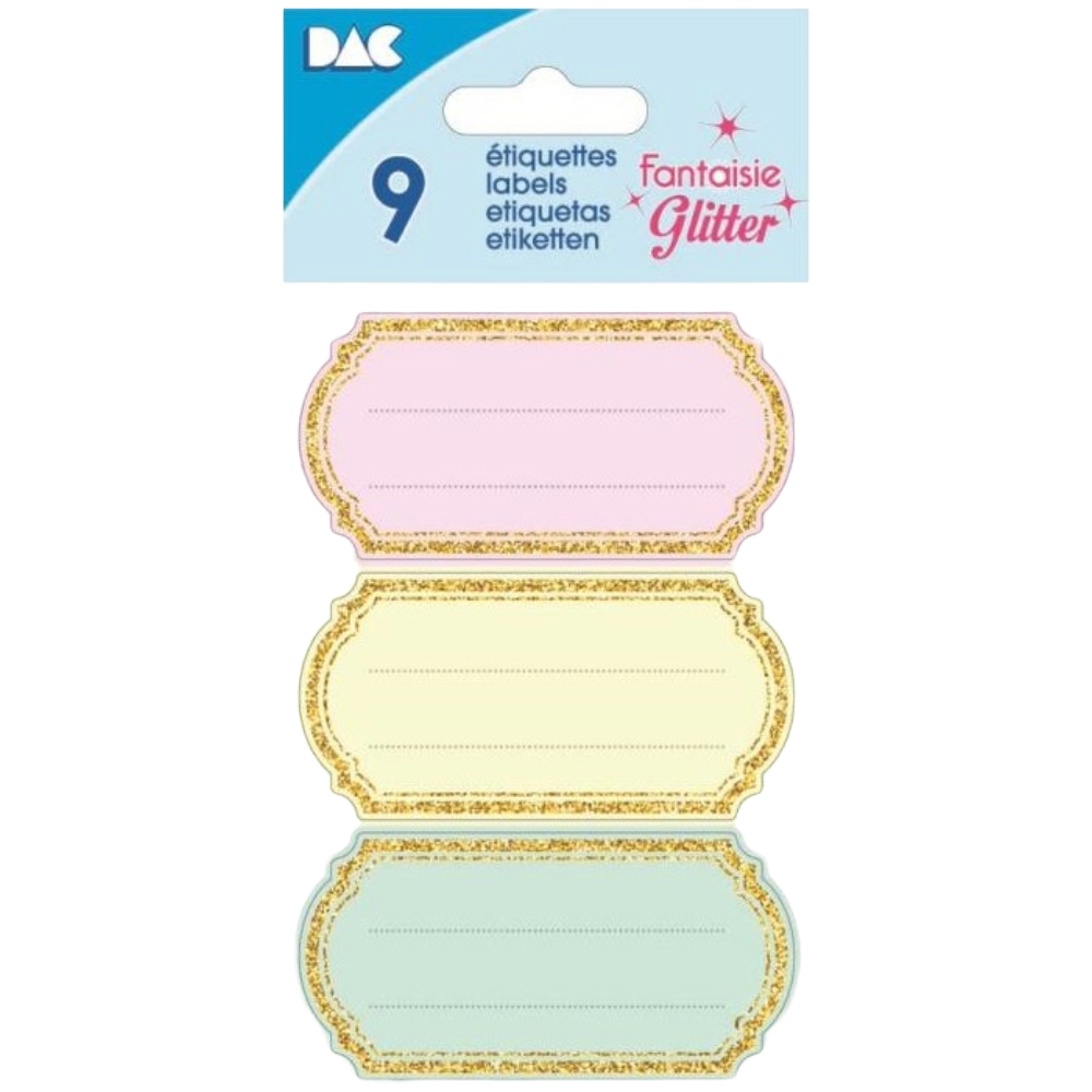 ΕΤΙΚΕΤΕΣ ΣΧΟΛΙΚΕΣ STICKERS GLOBAL 170192 8X12cm (12 ΤΕΜ.)