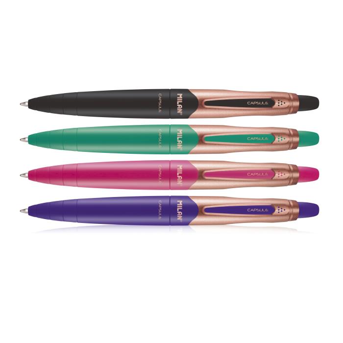ΣΤΥΛΟ ΔΙΑΡΚΕΙΑΣ MILAN CAPSULE COPPER 1.0MM +ΚΟΥΜΠΙ (ΣΤΑΝΤ=20 ΤΕΜ/ΑΣΟΡΤΙ) 1765809120 ΜΠΛΕ