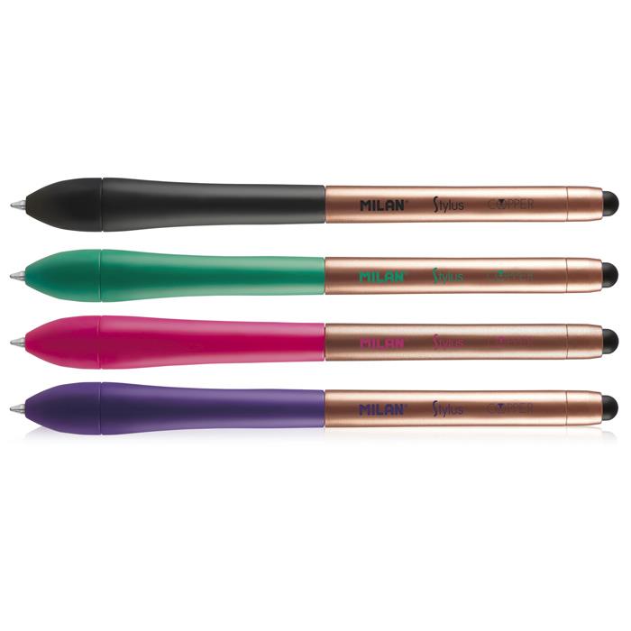 ΣΤΥΛΟ ΔΙΑΡΚΕΙΑΣ MILAN ΑΦΗΣ STYLUS COPPER 1.0ΜΜ (ΣΤΑΝΤ= 24 ΤΕΜ/ΑΣΟΡΤΙ) 176593924 ΜΠΛΕ