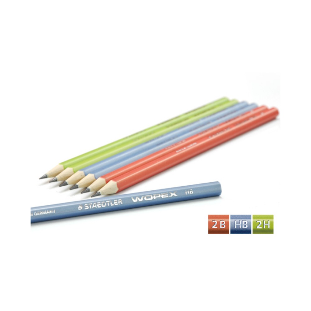 ΜΟΛΥΒΙ STAEDTLER 180 WOPEX (ΚΟΥΤΙ 12 ΤΕΜ,) 180-xx
