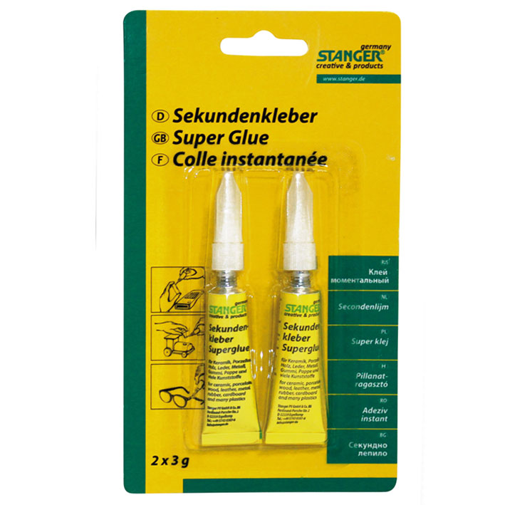 ΚΟΛΛΑ STANGER ΣΤΙΓΜΗΣ 2X3G (ΚΑΡΤΕΛΑ 2 ΤΕΜ.) * CN * 18041