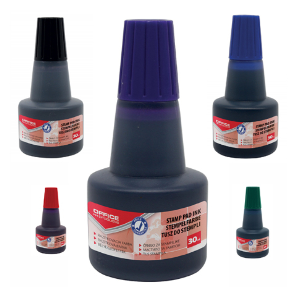 ΜΕΛΑΝΗ ΓΙΑ ΤΑΜΠΟΝ DONAU/OFFICE 30ML 18143011-xx