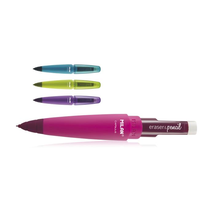 ΜΗΧΑΝΙΚΟ ΜΟΛΥΒΙ MILAN 0,7 18507920 +ΓΟΜΑ CAPSULE (ΣΤΑΝΤ= 20 ΑΣΟΡΤΙ)