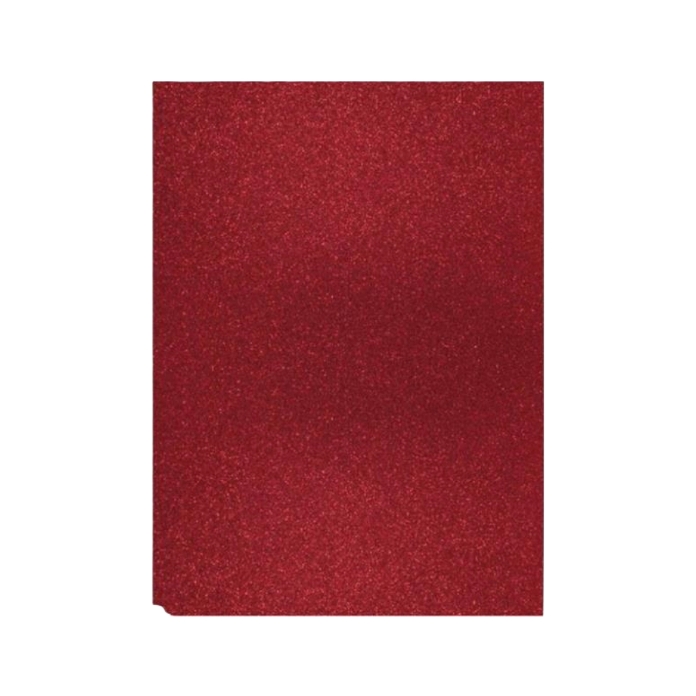 ΧΑΡΤΟΝΙ COLORFIX GLITTER 50X70 ΚΟΚΚΙΝΟ 250ΓΡ 1501