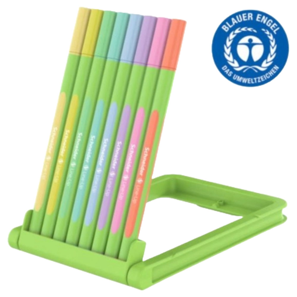 ΜΑΡΚΑΔΟΡΟΙ SCHNEIDER LINE UP 0.4 ΣΕΤ=8 ΤΕΜ. ΠΑΣΤΕΛ ΣΕ ΚΑΣΕΤΙΝΑ 191088