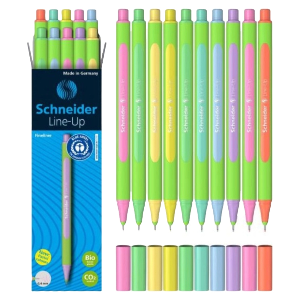 ΜΑΡΚΑΔΟΡΟΙ SCHNEIDER LINE UP 0.4 ΣΕΤ=10 ΤΕΜ. ΠΑΣΤΕΛ 191090