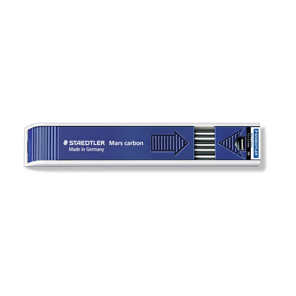 ΜΥΤΕΣ ΜΗΧΑΝΙΚΟΥ ΜΟΛΥΒΙΟΥ STAEDTLER 200-HB 2.0MM 12 ΜΥΤΕΣ MARS CARBON