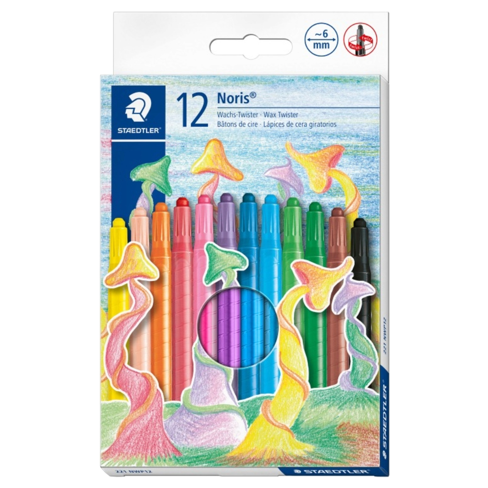ΚΗΡΟΜΠΟΓΙΑ STAEDTLER 221 12TWIST (ΔΙΠΛΗ ΜΥΤΗ) 221 NWP12
