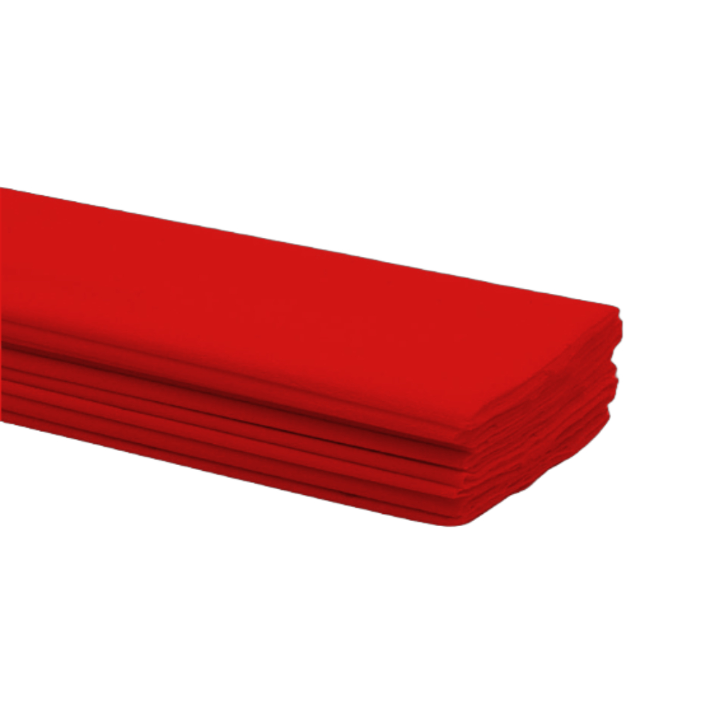 ΧΑΡΤΙ COLORFIX.γκοφρε50χ200cm-010 κοκκινο