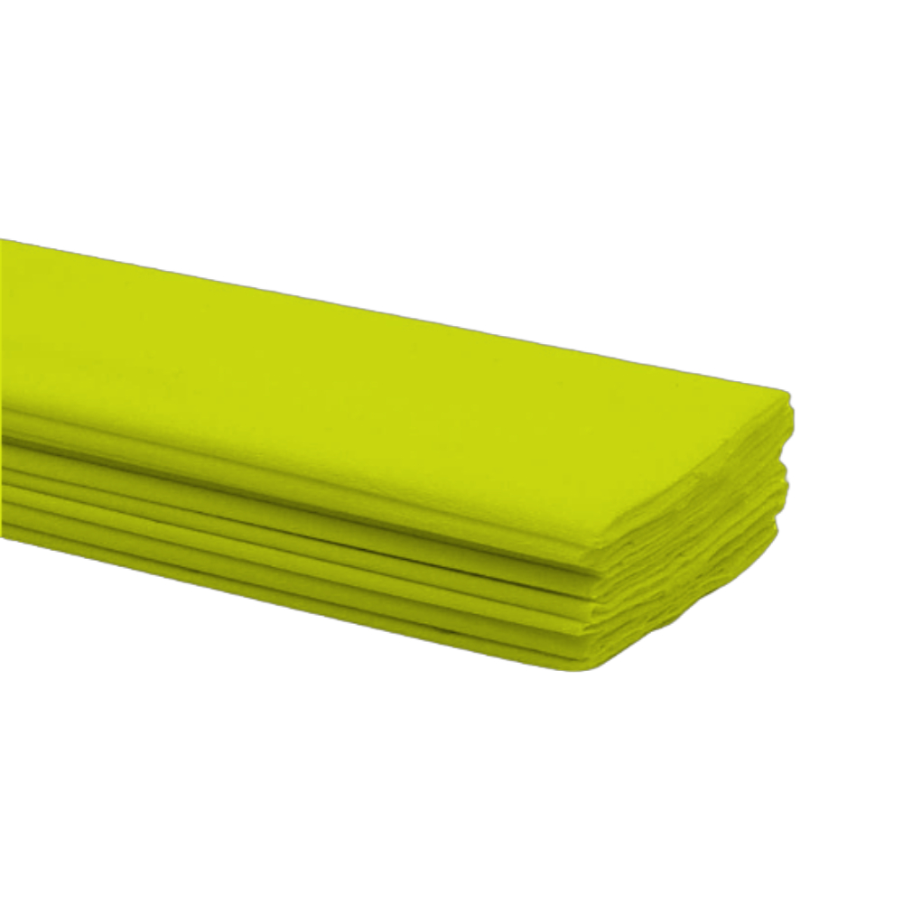 ΧΑΡΤΙ COLORFIX.γκοφρε50χ200cm-018 κιτρινο