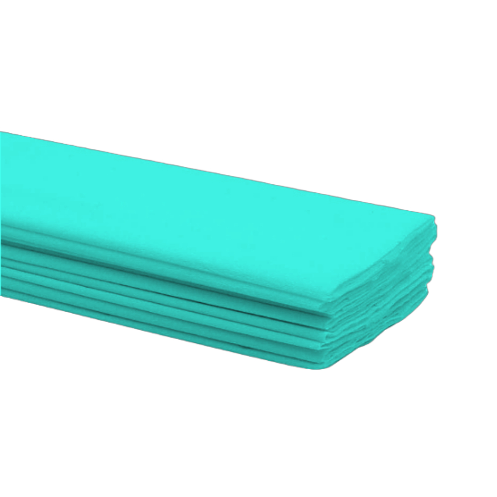 ΧΑΡΤΙ COLORFIX.γκοφρε50χ200cm-022 τυρκουαζ