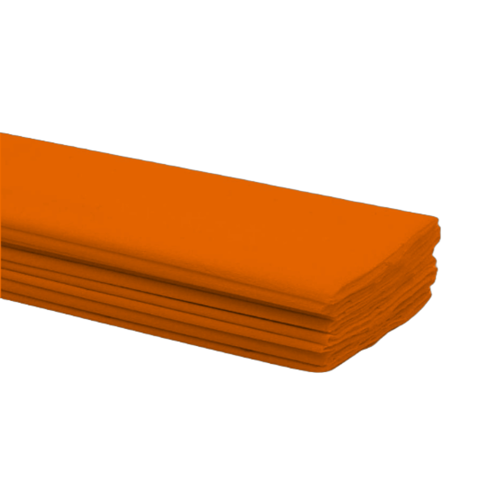 ΧΑΡΤΙ COLORFIX.γκοφρε50χ200cm-029 πορτοκαλι