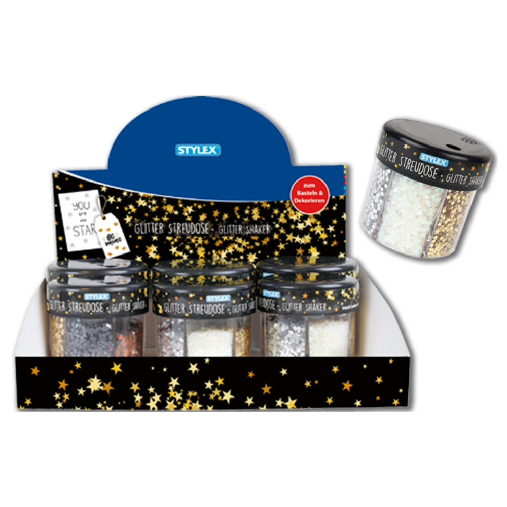 ΧΡΥΣΟΣΚΟΝΗ ΑΛΑΤΙΕΡΑ ΣΤΡΑΣΑΚΙΑ (6 ΣΧΕΔΙΑ X 60 GR ) (ΣΤΑΝΤ=6 ΤΕΜΑΧΙΑ) STYLEX 23387