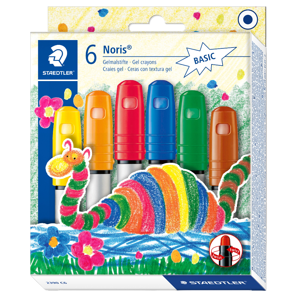 ΚΗΡΟΜΠΟΓΙΑ STAEDTLER 2390 GEL 6χρωμ. BASIC