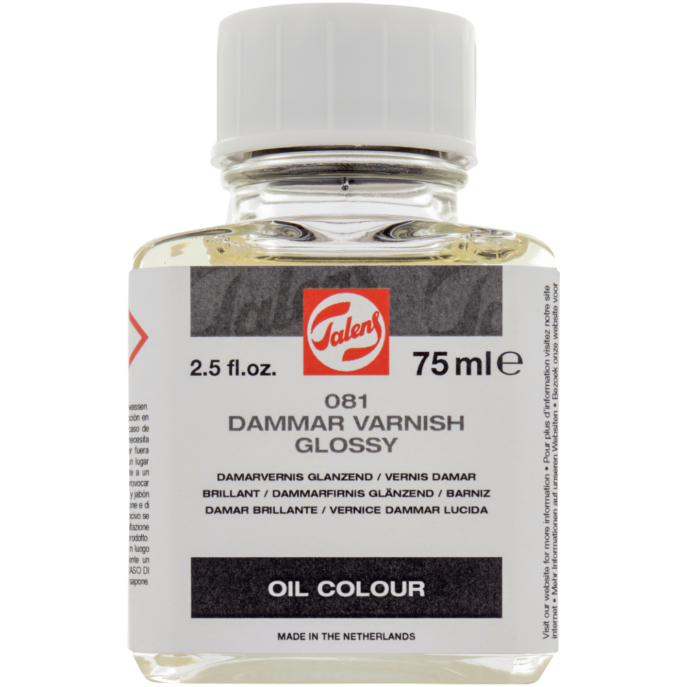 ΖΩΓΡΑΦΙΚΗΣ ΒΕΡΝΙΚΙ TALENS 081 DAMMAR VARNISH GLOSSY 75ML Bottle 24280081