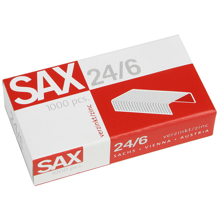 ΣΥΡΜΑ ΣΥΡΡΑΠΤΙΚΗΣ SAX Νο 24/6 (ΚΟΥΤΙ 1000ΤΜΧ) *CN* 246
